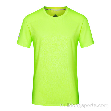 Оптовая индивидуальная печать беговые спортивные футболки